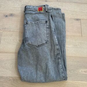 Empyre Baggy Skate Jeans Mens Size 32 Y2K Grunge Skater Acid Wash Streetwear